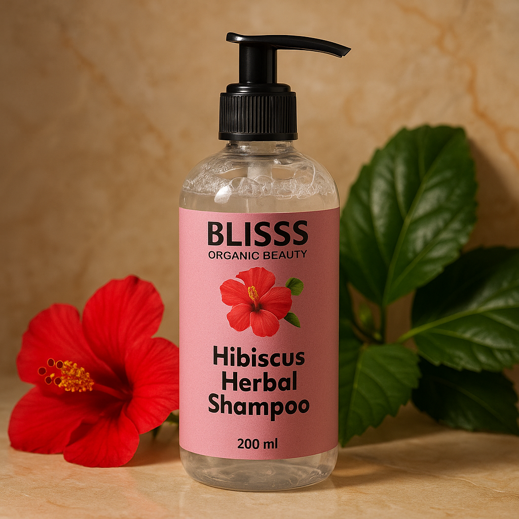 Veloura Bliss Organic Beauty Hibiscus Shampoo