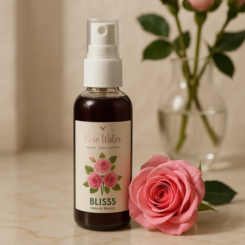 Veloura Bliss Organic Beauty Rose Water